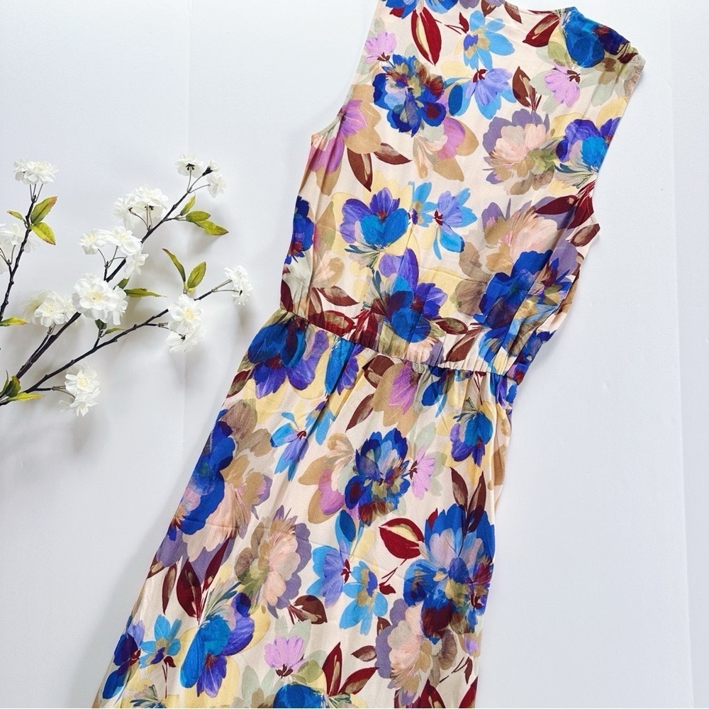 NEW Favorite Daughter The Sleeveless Nita Dress Winter Bloom - Picture 7 of 10